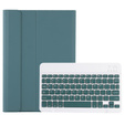 Pouzdro + klávesnice Apple iPad Air 11" 6 gen. 2024, Leather Pen Slot, tmavě zelené