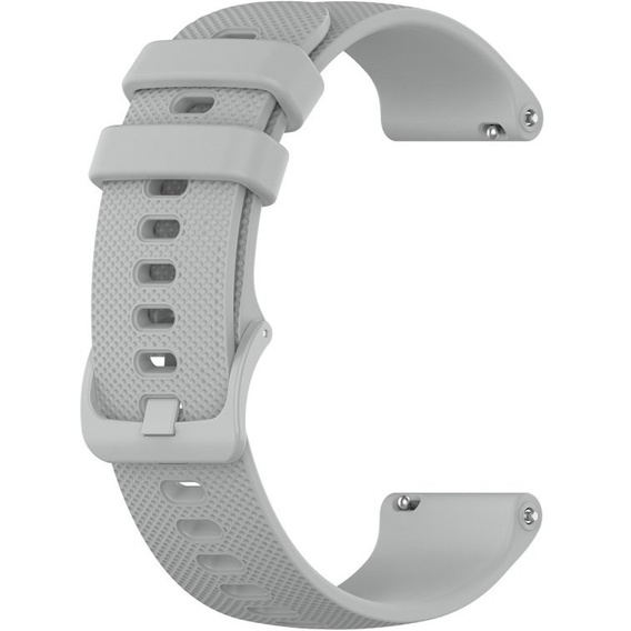 Pasek Silikonowy 18mm do Garmin Vivomove 3S / Vivoactive 4S, Grey