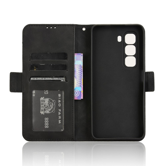 Klopové pouzdro pro Infinix Hot 50 Pro+ 4G, Card Slot, černé