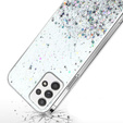 Pouzdro pro Samsung Galaxy A32 5G, Glittery, průhledné