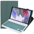 Pouzdro + klávesnice Samsung Galaxy Tab A7 Lite 8.7 T220 / 225, zelené