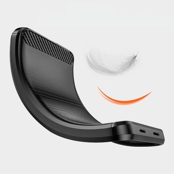 Pouzdro pro Oppo Reno 12 Pro, Carbon, černé