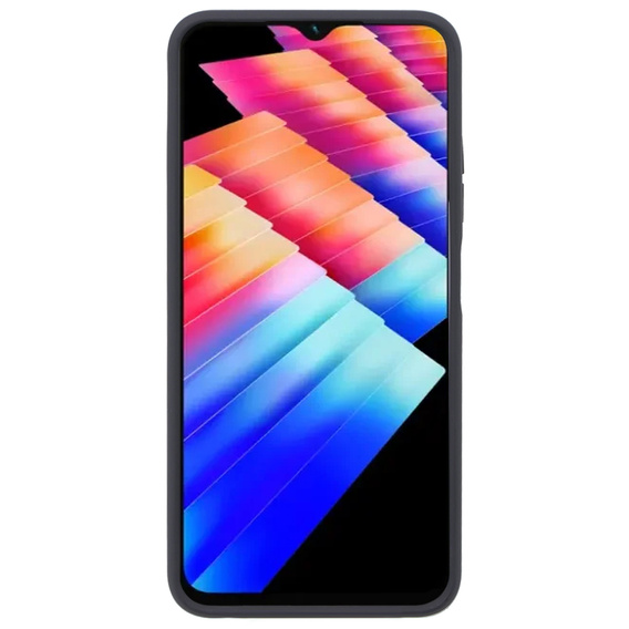 Pouzdro pro Infinix Hot 30i, Frosted Ring, černé