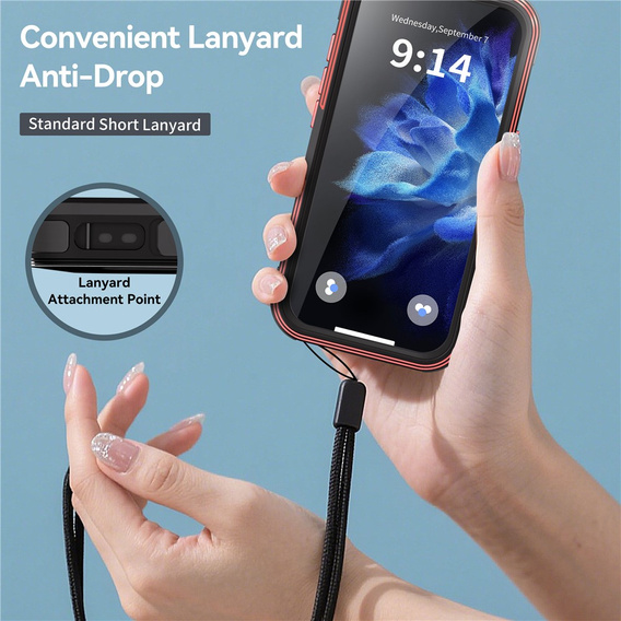 Vodotěsné pouzdro SHELLBOX GTM IP68 s MagSafe pro iPhone 17 Pro