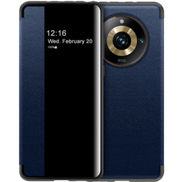 Flipové pouzdro pro Realme 11 Pro 5G / 11 Pro+ 5G, Side View, modré