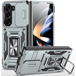 Pouzdro pro Samsung Galaxy Z Fold6 5G, CamShield Slide, stříbrné