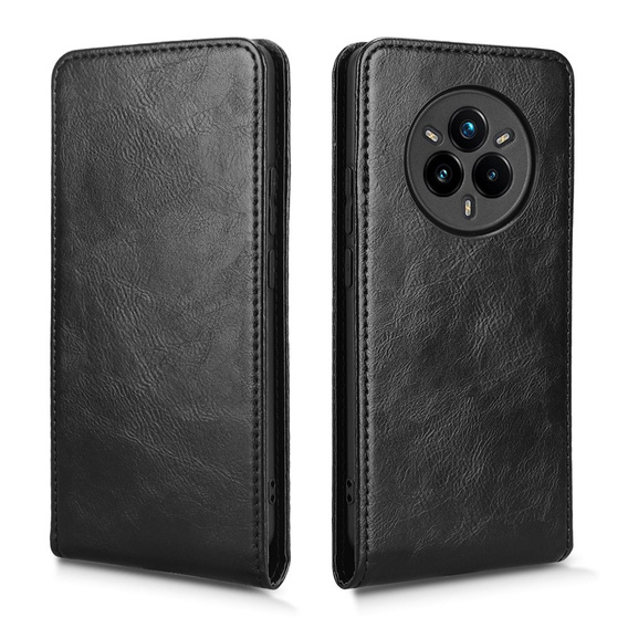 Klopové pouzdro pro Realme 14 Pro+ 5G, Flip, černé