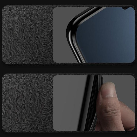 Pouzdro pro Honor Magic 7 Pro 5G, Leather Hybrid MagSafe, černé