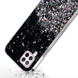 Pouzdro pro Huawei P40 Lite, Glittery, černé