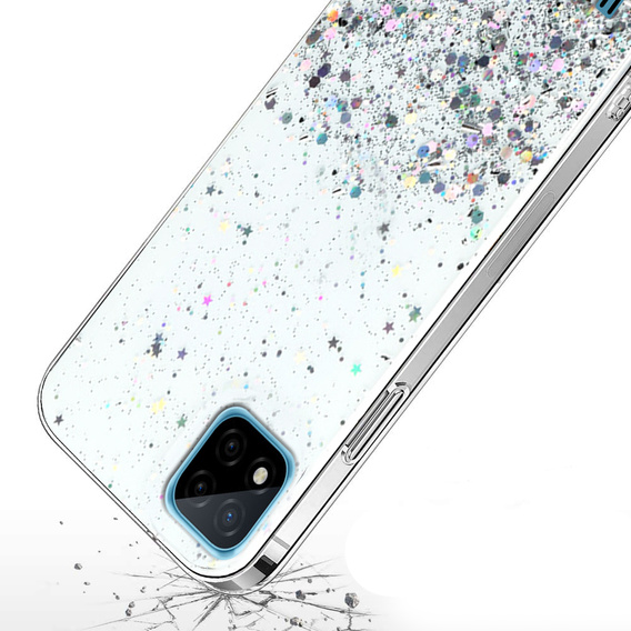 Pouzdro pro Realme C11 2021, Glittery, průhledné