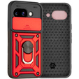 Pouzdro pro Google Pixel 9A, CamShield Slide, červené