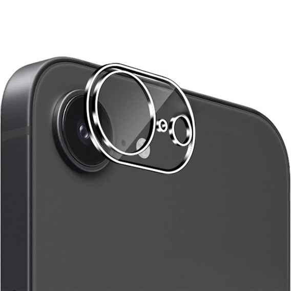 Tvrzené sklo na fotoaparát pro iPhone 16E, průhledné