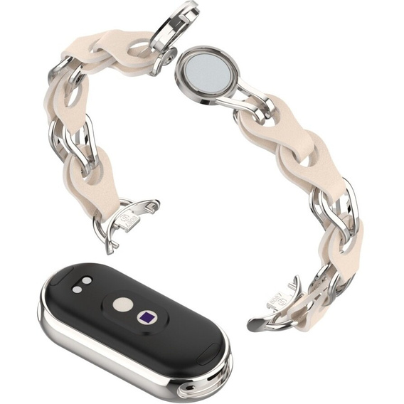 Dámský náramek pro Xiaomi Smart Band 10 / 9 / 8, černé