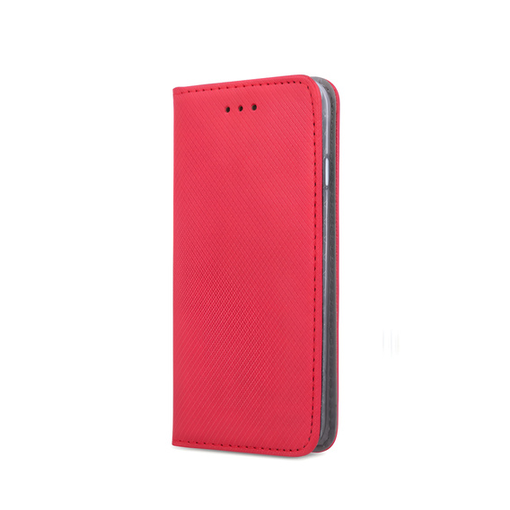 Pouzdro pro Oppo Reno 11F 5G, Smart Magnet, červené + sklo 9H