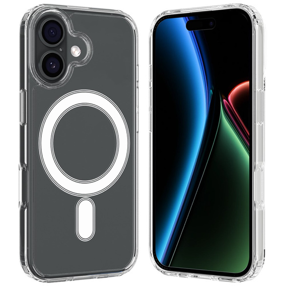 Pouzdro pro iPhone 17, pro MagSafe, průhledné
