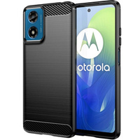 Pouzdro pro Motorola Moto G24 / G24 Power / G04, Carbon, černé