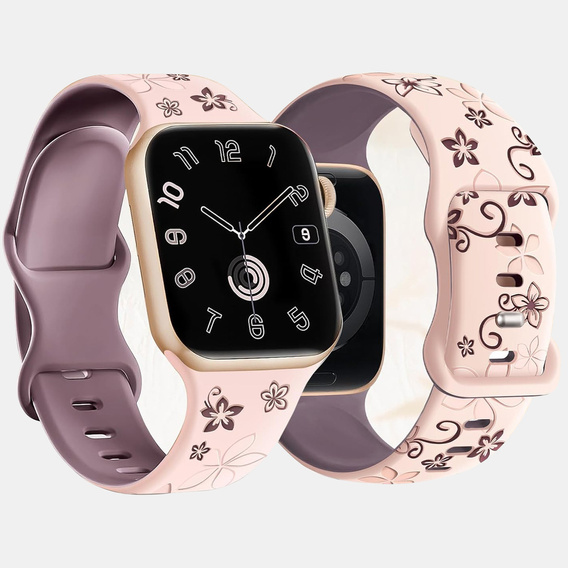 Silikonový řemínek pro Apple Watch 1/2/3/4/5/6/7/8/9/SE 38/40/41/mm