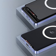 Ochranné pouzdro na fotoaparát pro Motorola Edge 50 Pro 5G, CamShield MagSafe, fialové