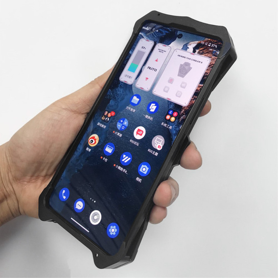 Pancéřové pouzdro pro ASUS ROG Phone 8 5G, Aluminum Alloy, černé