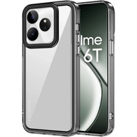 Pouzdro pro Realme GT 6 / 6T, Fusion Hybrid, transparentní / černé