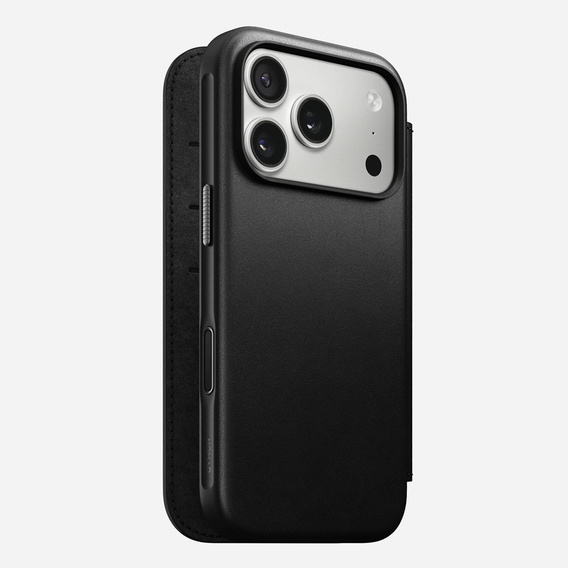 Pouzdro Nomad pro iPhone 17 Pro, Modern Leather Folio, černé