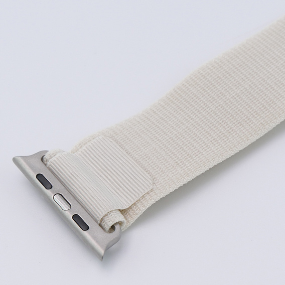 Nylonový řemínek pro Apple Watch 1/2/3/4/5/6/7/8/SE/ULTRA 42/44/45/49 mm, béžový