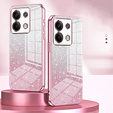 Pouzdro pro Xiaomi Redmi Note 13 5G, Glitter Case CamShield, růžové