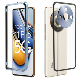 Pouzdro pro Realme 11 Pro 5G / Pro+ 5G, Frame Case, modré