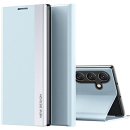 Klopové pouzdro pro Samsung Galaxy A34 5G, Side Magnetic, modré