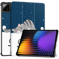 Pouzdro pro Xiaomi Pad 7 / Xiaomi Pad 7 Pro, Smartcase, sleeping cat