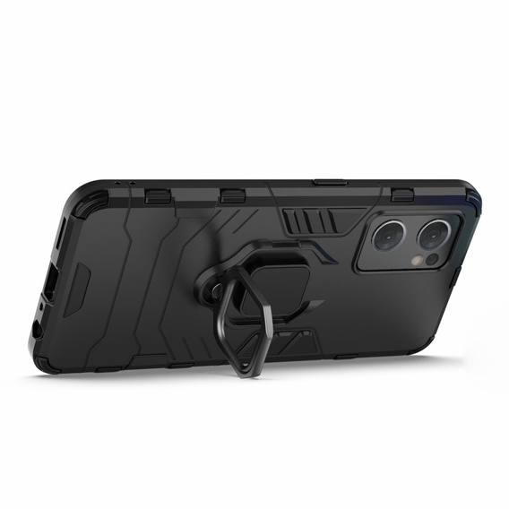 Pouzdro pro Oppo Reno7 5G, Kickstand Ring, černé