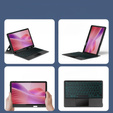 Pouzdro + klávesnice Lenovo Tab Plus, černé