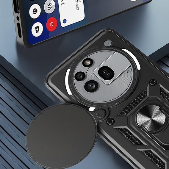 Pouzdro pro Nothing Phone 3A Pro, CamShield Slide, černé