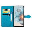 Klopové pouzdro pro Motorola Moto G24 / G24 Power / G04, Mandala, modré