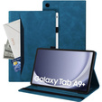 Pouzdro pro Samsung Galaxy Tab A9+, Classic, s prostorem pro stylus, modré