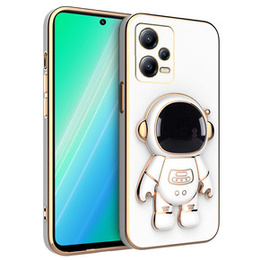 Pouzdro pro Xiaomi Redmi Note 12 5G / POCO X5 5G, Astronaut, bílé