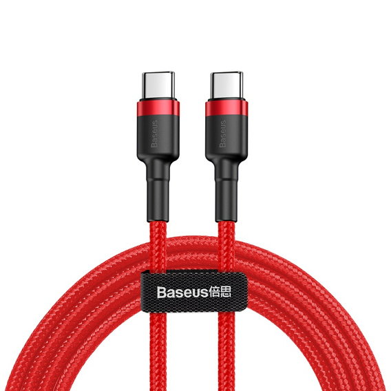 Kabel Baseus Cafule PD 2.0 USB-C – USB-C 1,0 m 60 W pro zařízení s portem USB-C