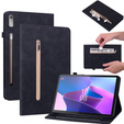 Pouzdro pro Lenovo Tab P11 Pro Gen 2, Wallet Pen Slot, černé