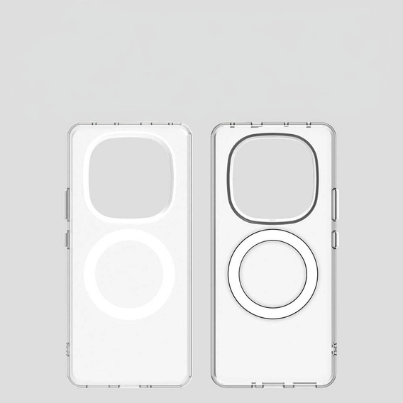 Pouzdro pro Xiaomi Redmi Note 14 Pro 5G / Poco X7 5G, Fusion Hybrid, pro MagSafe, průhledné