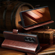 Kožené peněženkové pouzdro s funkcí stojánku pro Samsung Galaxy Z Fold7