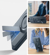 Pancéřové pouzdro pro iPhone 16, Dexnor CamProtect MagSafe, modré