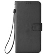 Klopové pouzdro pro Samsung Galaxy M55 5G, Wallet Smart Magnet, černé