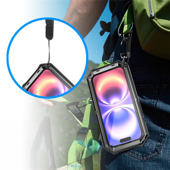 Pouzdro s podstavcem R-JUST pro iPhone 17