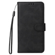 Klopové pouzdro pro Samsung Galaxy A34 5G, Leather Wallet, černé
