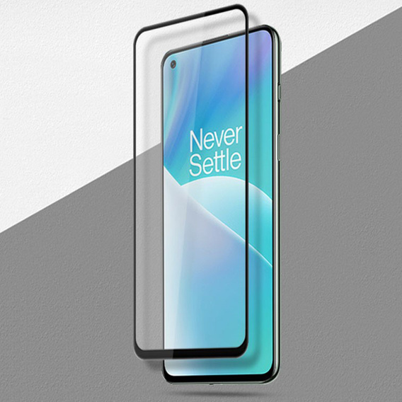 Tvrzené sklo Mocolo Full Glue pro OnePlus Nord 2T 5G, černý rám