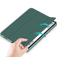 Pouzdro pro Lenovo Tab P12, Smartcase s prostorem pro stylus, zelené