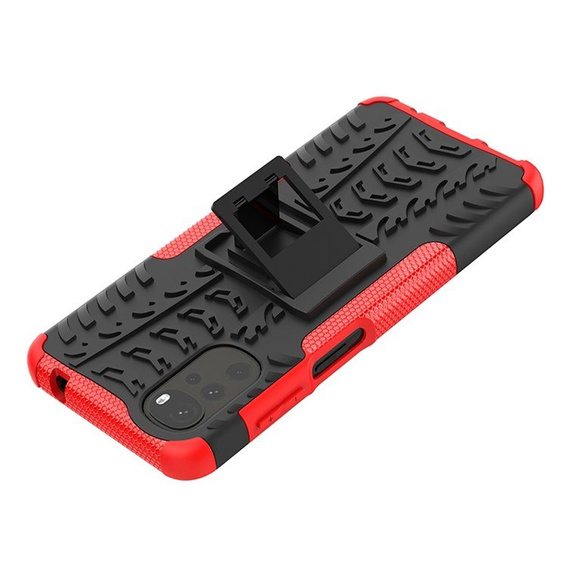 Pouzdro pro Motorola Moto G22, Tire Armor, červené