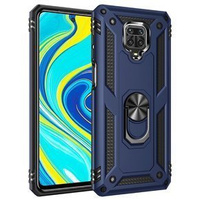 Pancéřové pouzdro pro Xiaomi Redmi Note 9S / 9 Pro, Nox Case Ring, námořnicky modré