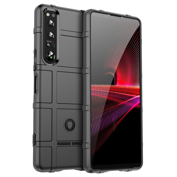 Pouzdro pro Sony Xperia 1 IV, Rugged Shield, černé