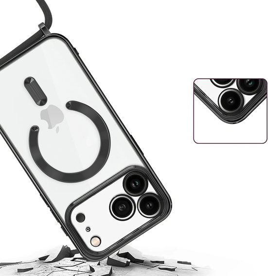 Pouzdro Electro MagSafe se šňůrkou pro iPhone 17 Pro Max
